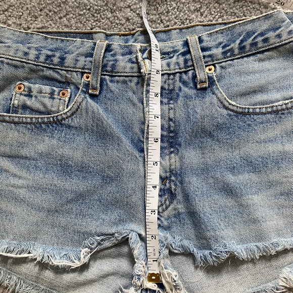 Vintage Levi’s Orange Tag Cut Off Jean Shorts - Picture 2 of 4